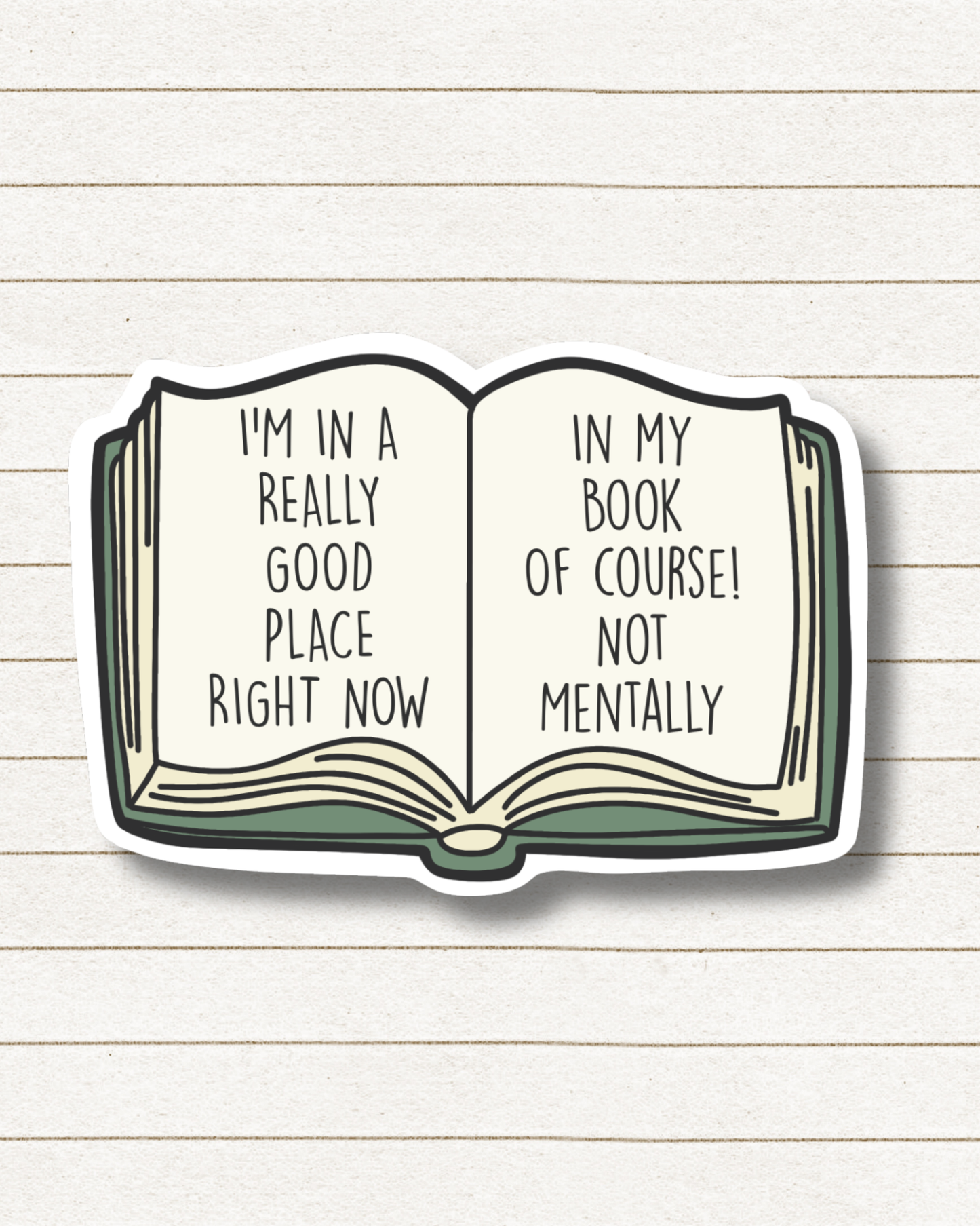 Good Space In Book Not Mentally, Book Besties Bookstore