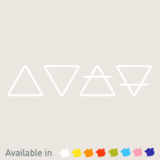 4 Elements Decal, Book Besties Bookstore