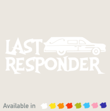 Last Responder Decal, Book Besties Bookstore