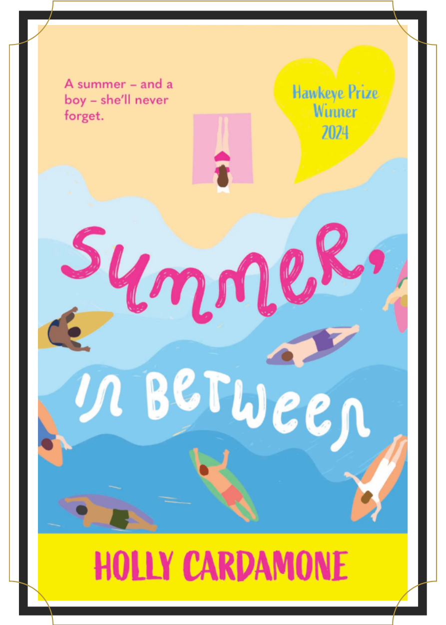 Summer, In Between by Holly Cardamone, Book Besties Bookstore