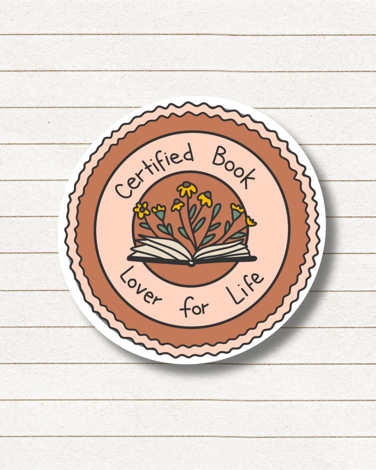 Certified Book Lover For Life, Book Besties Bookstore