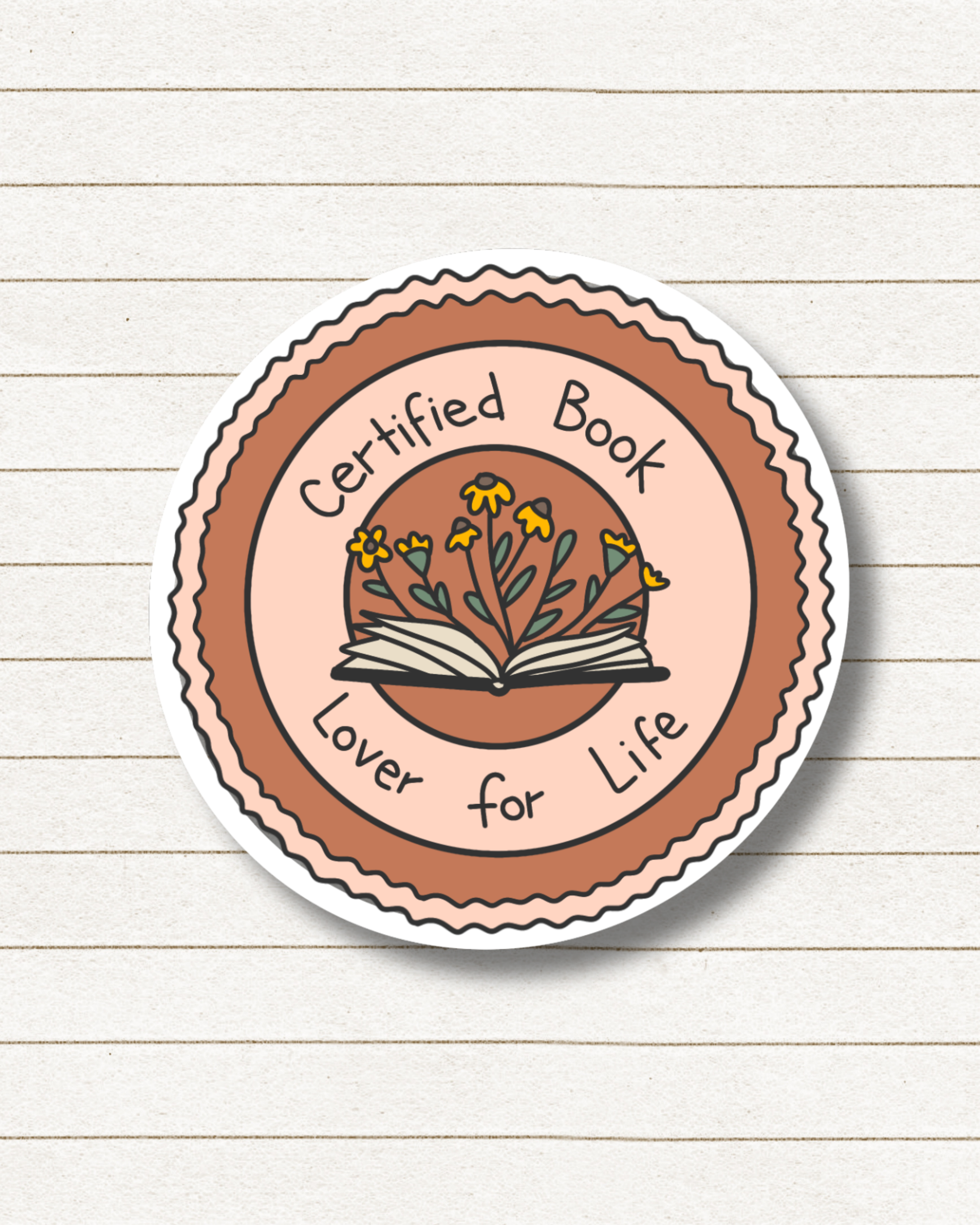 Certified Book Lover For Life, Book Besties Bookstore