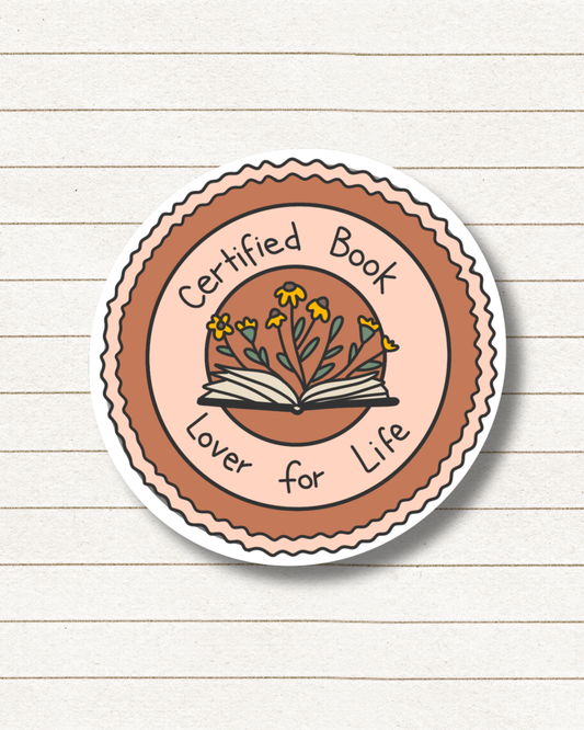 Certified Book Lover For Life, Book Besties Bookstore