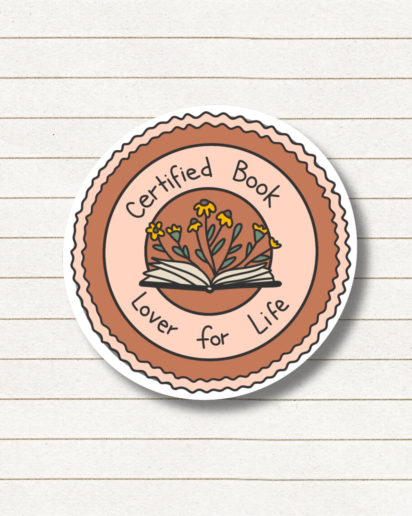 Certified Book Lover For Life, Book Besties Bookstore