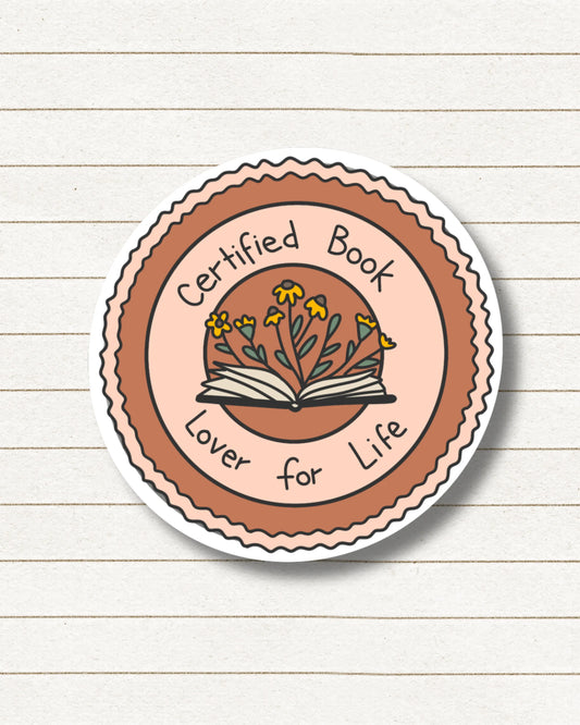 Certified Book Lover For Life, Book Besties Bookstore