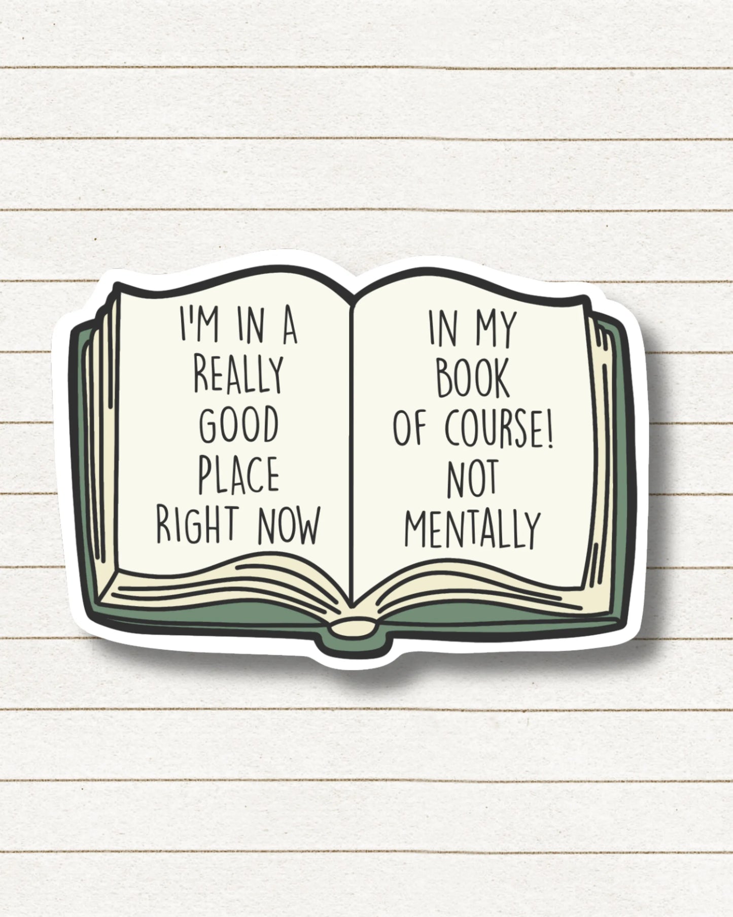 Good Space In Book Not Mentally, Book Besties Bookstore