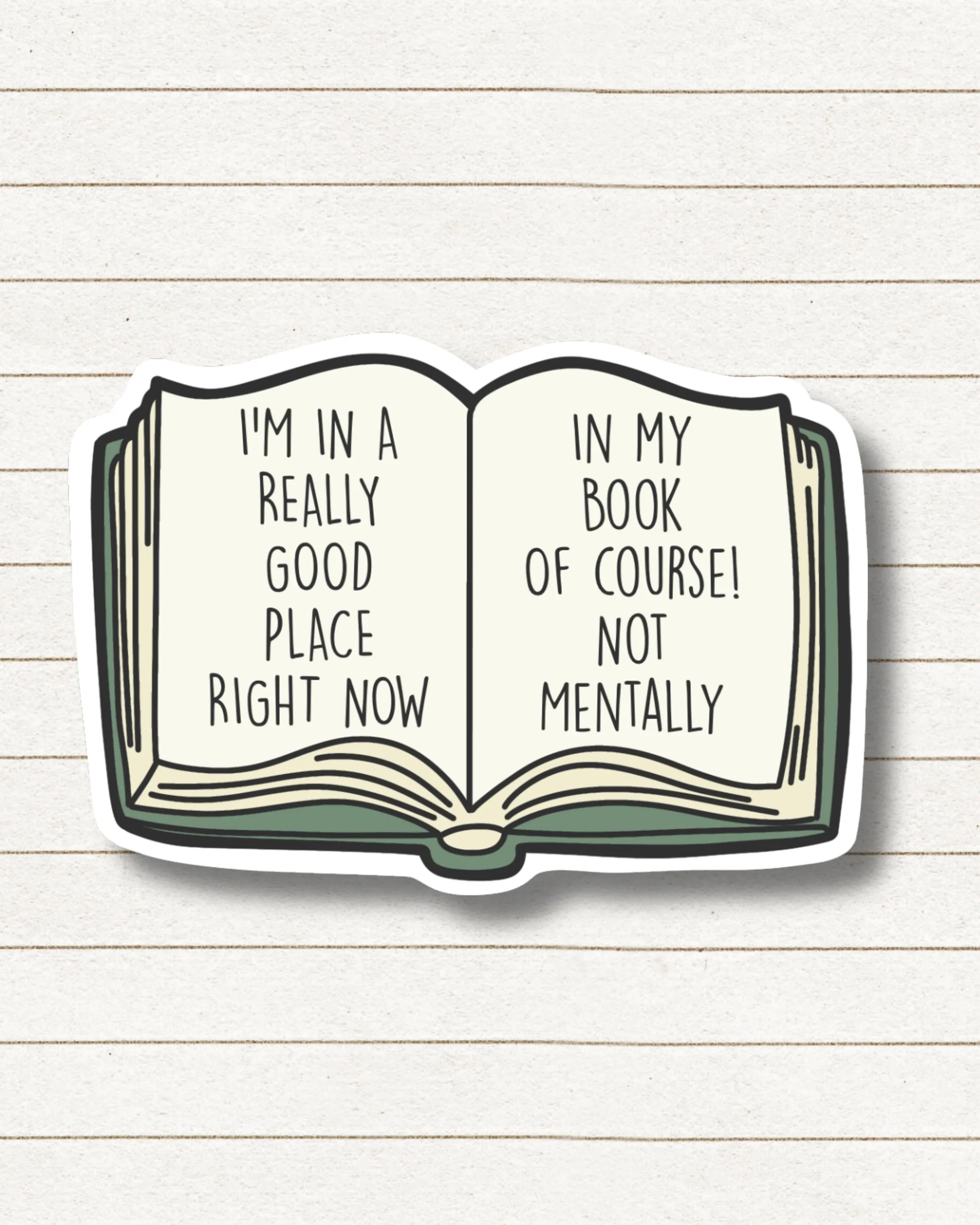 Good Space In Book Not Mentally, Book Besties Bookstore