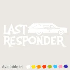 Last Responder Decal, Book Besties Bookstore