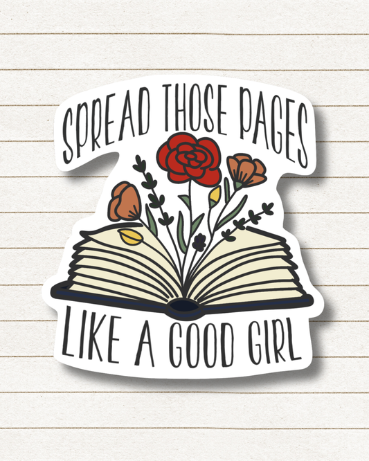 Spread Those Pages Like A Good Girl, Book Besties Bookstore