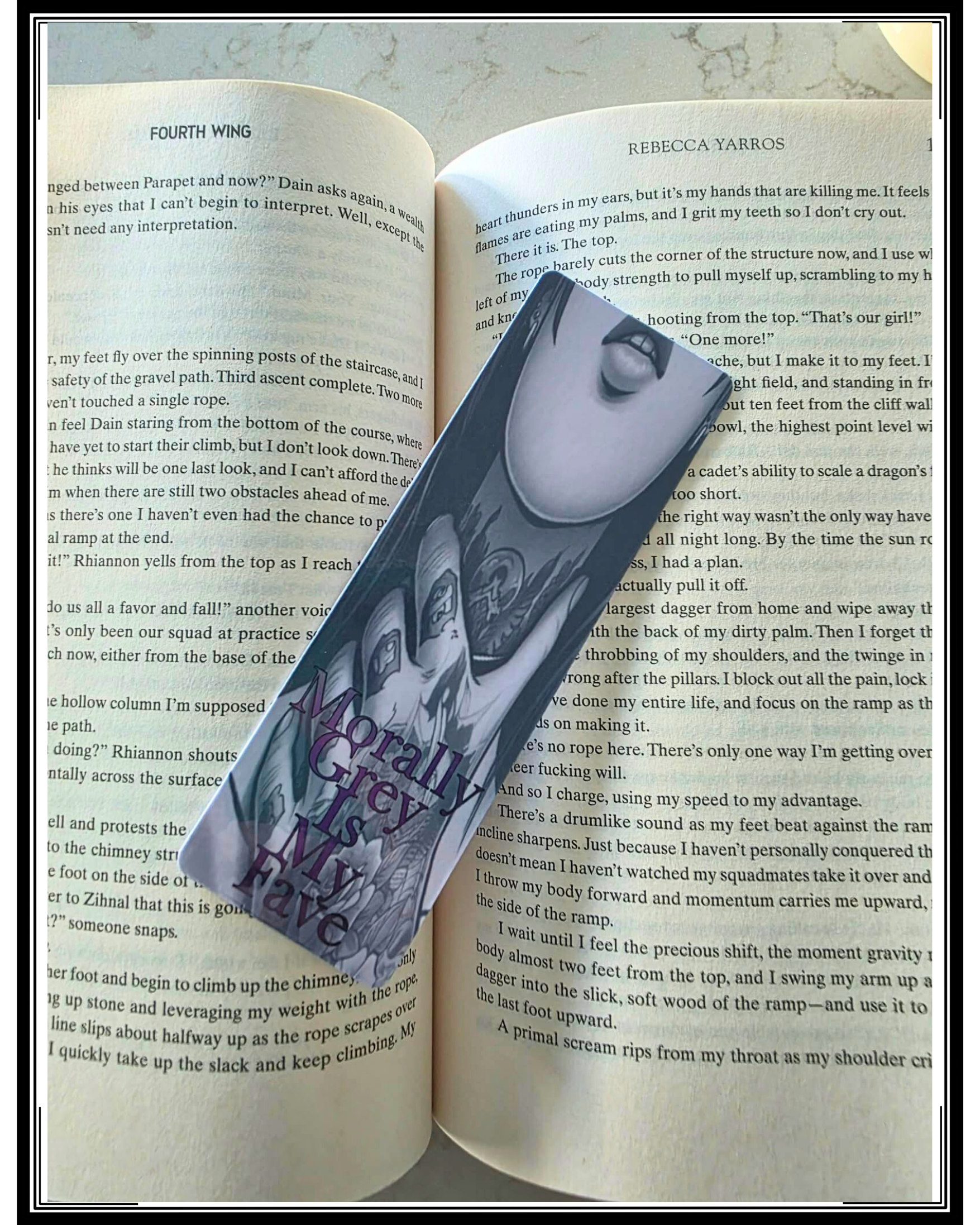 “Morally Grey Is My Fave” Bookmark, Book Besties Bookstore