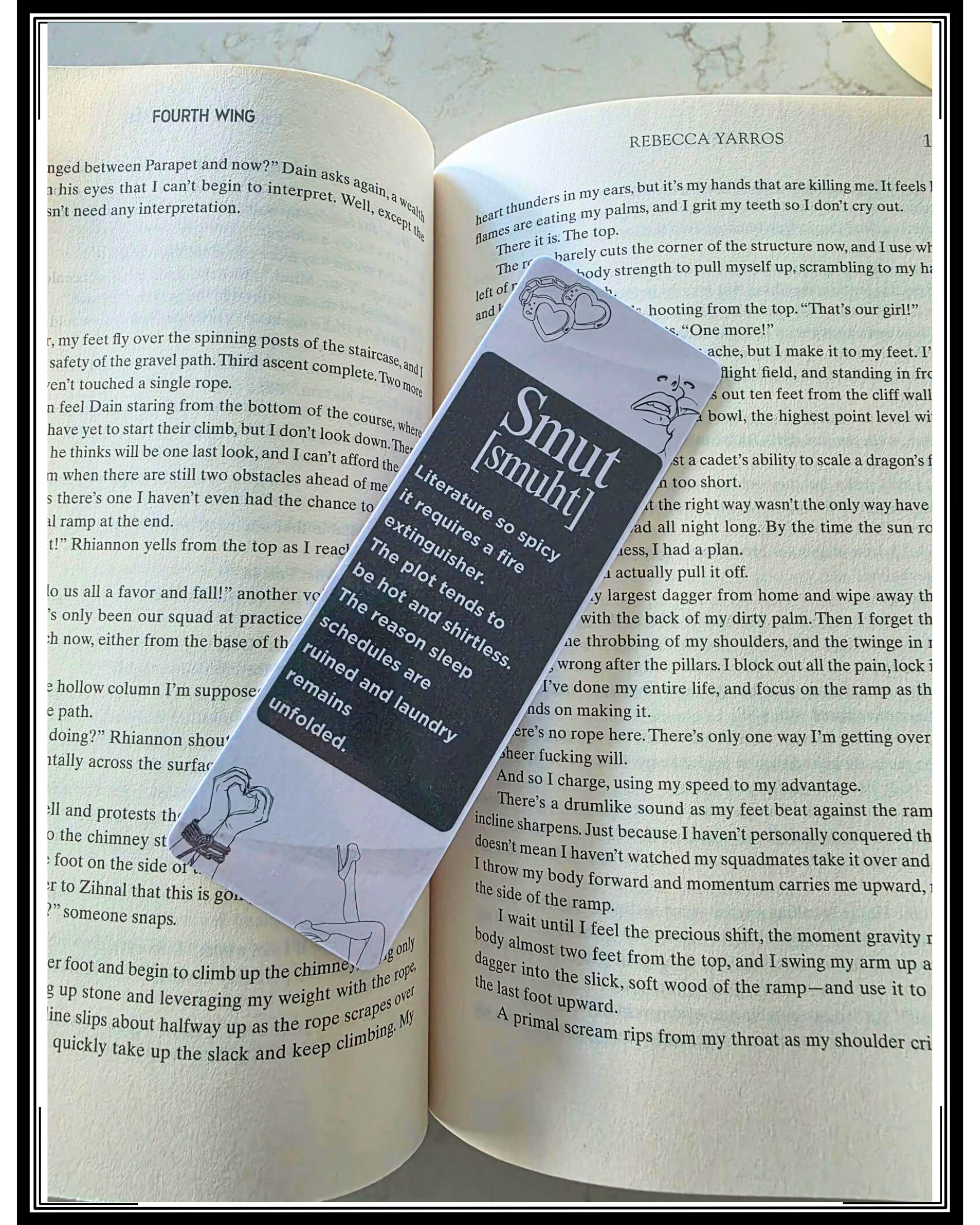 “Smut [smuht]” Bookmark, Book Besties Bookstore